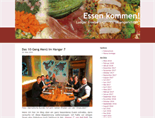 Tablet Screenshot of blog.fleischerei-freese.de